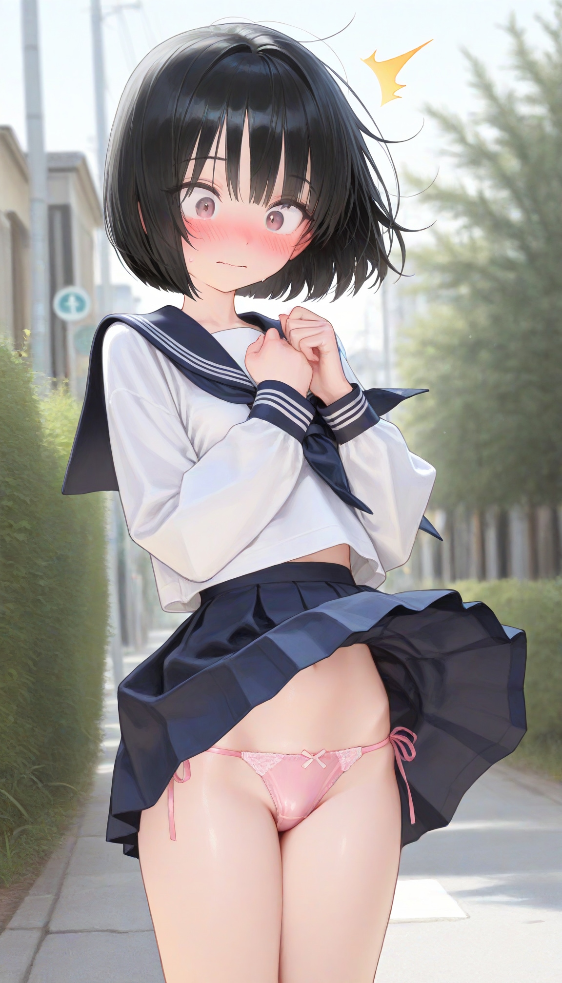 風のいたずら