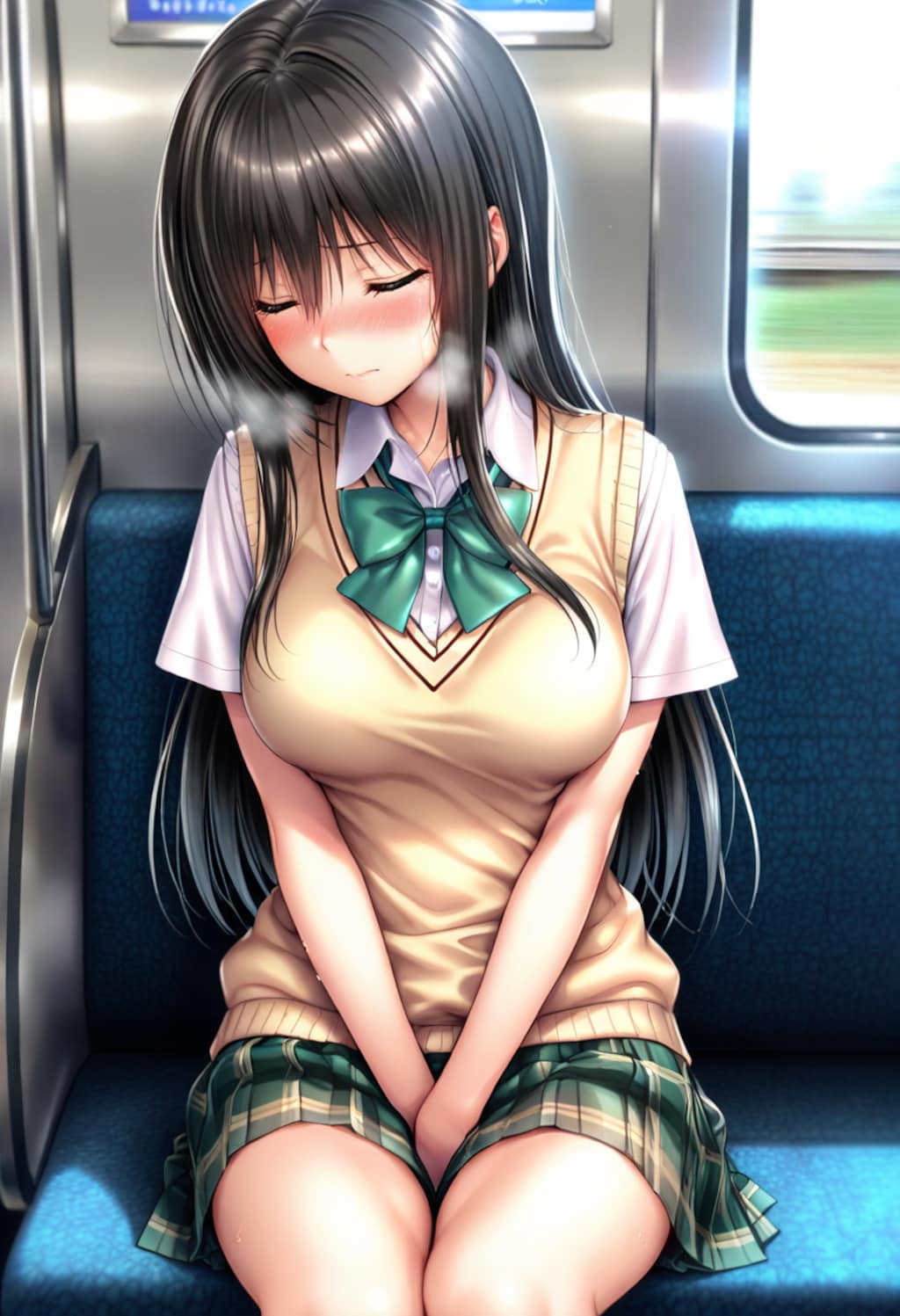 お漏らししちゃった。