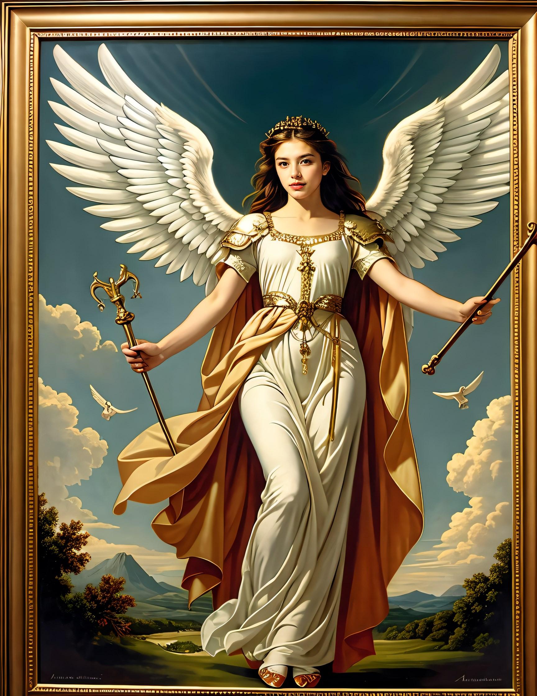 黄金の杖 | の人気AIイラスト・グラビア