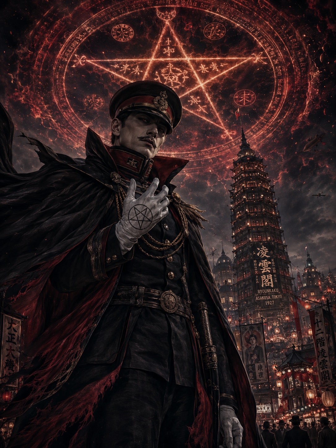 帝都に暗躍する魔人 | の人気AIイラスト・グラビア