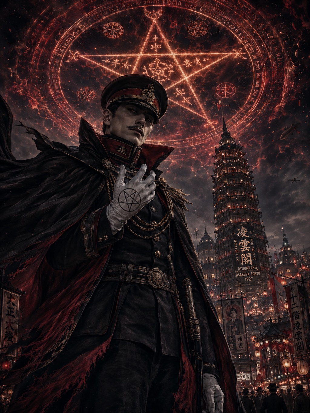 帝都に暗躍する魔人