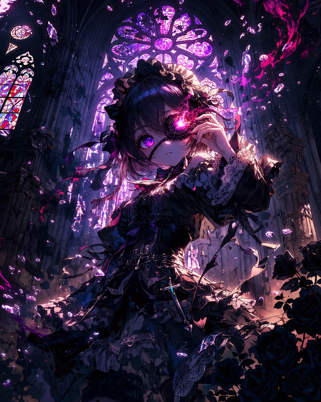 禁眼、開花