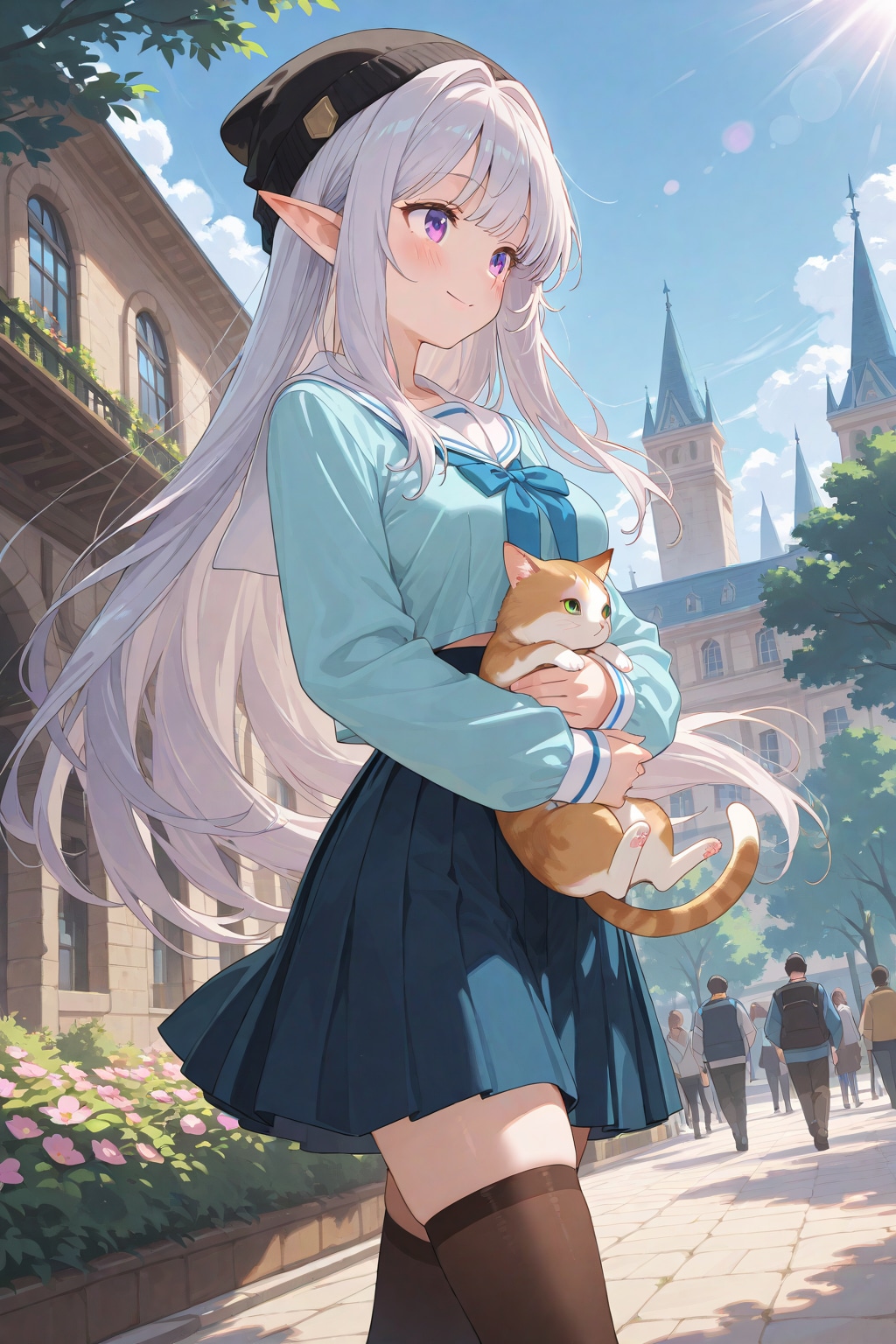 マリーとねこちゃん