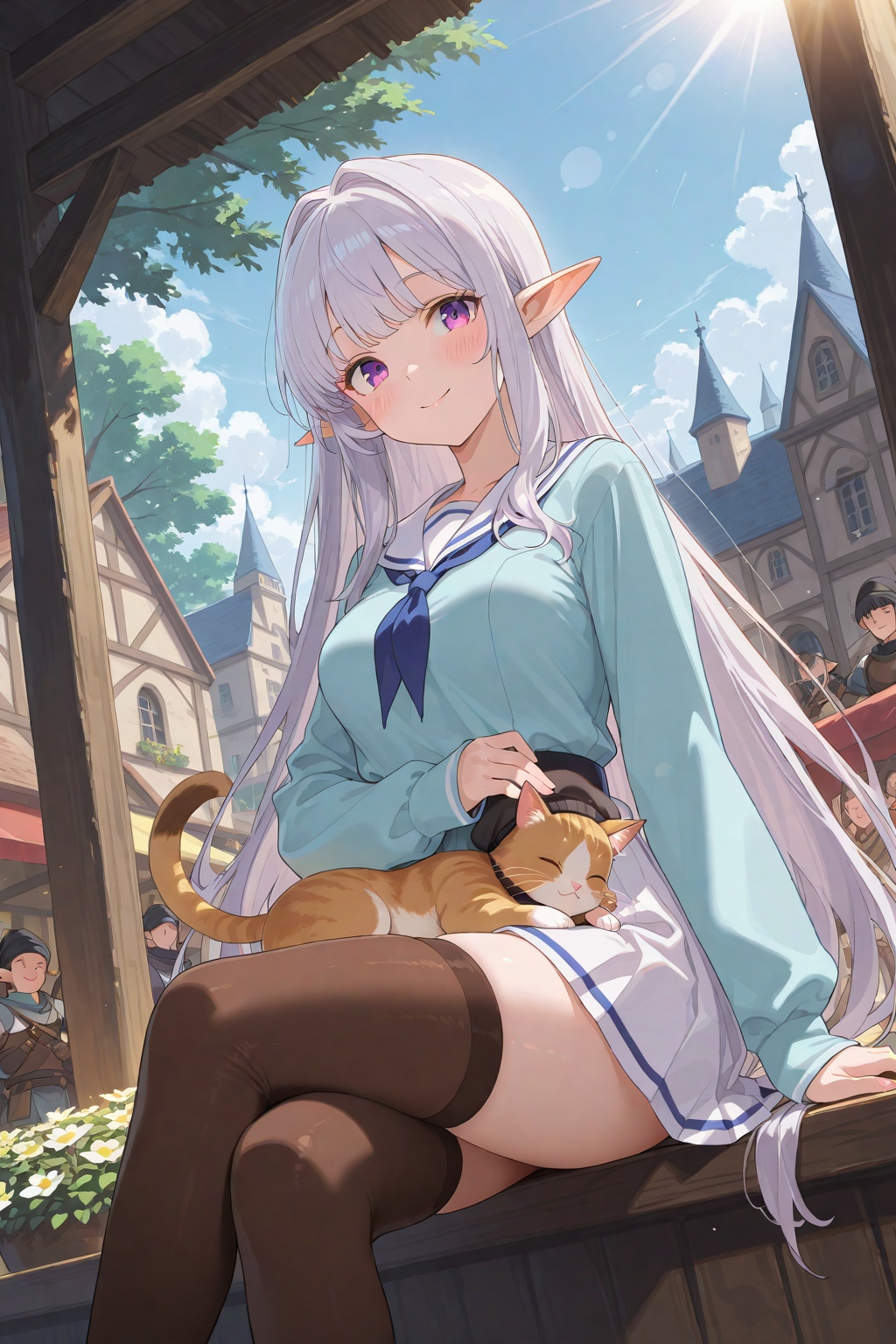 マリーとねこちゃん