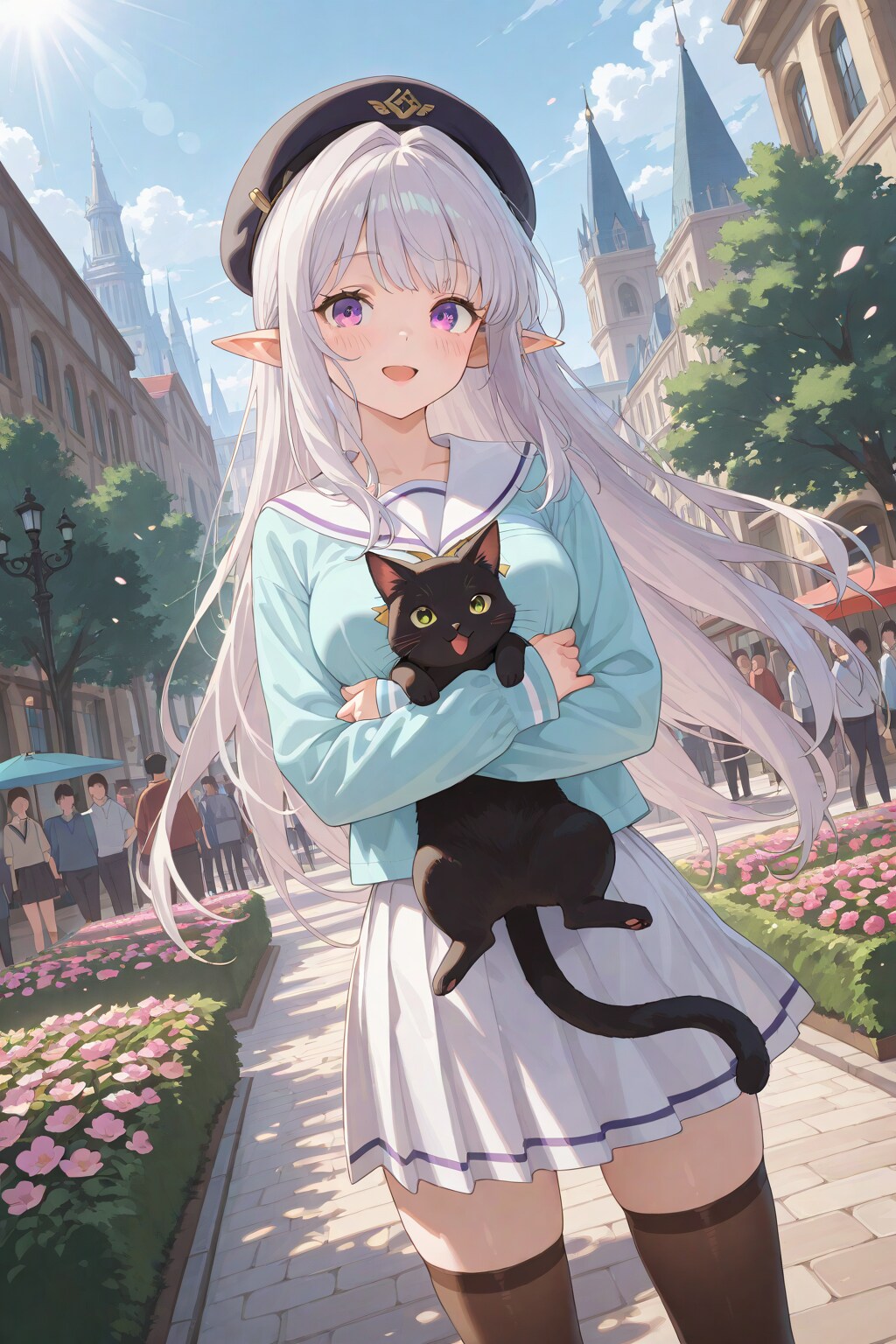 マリーとねこちゃん