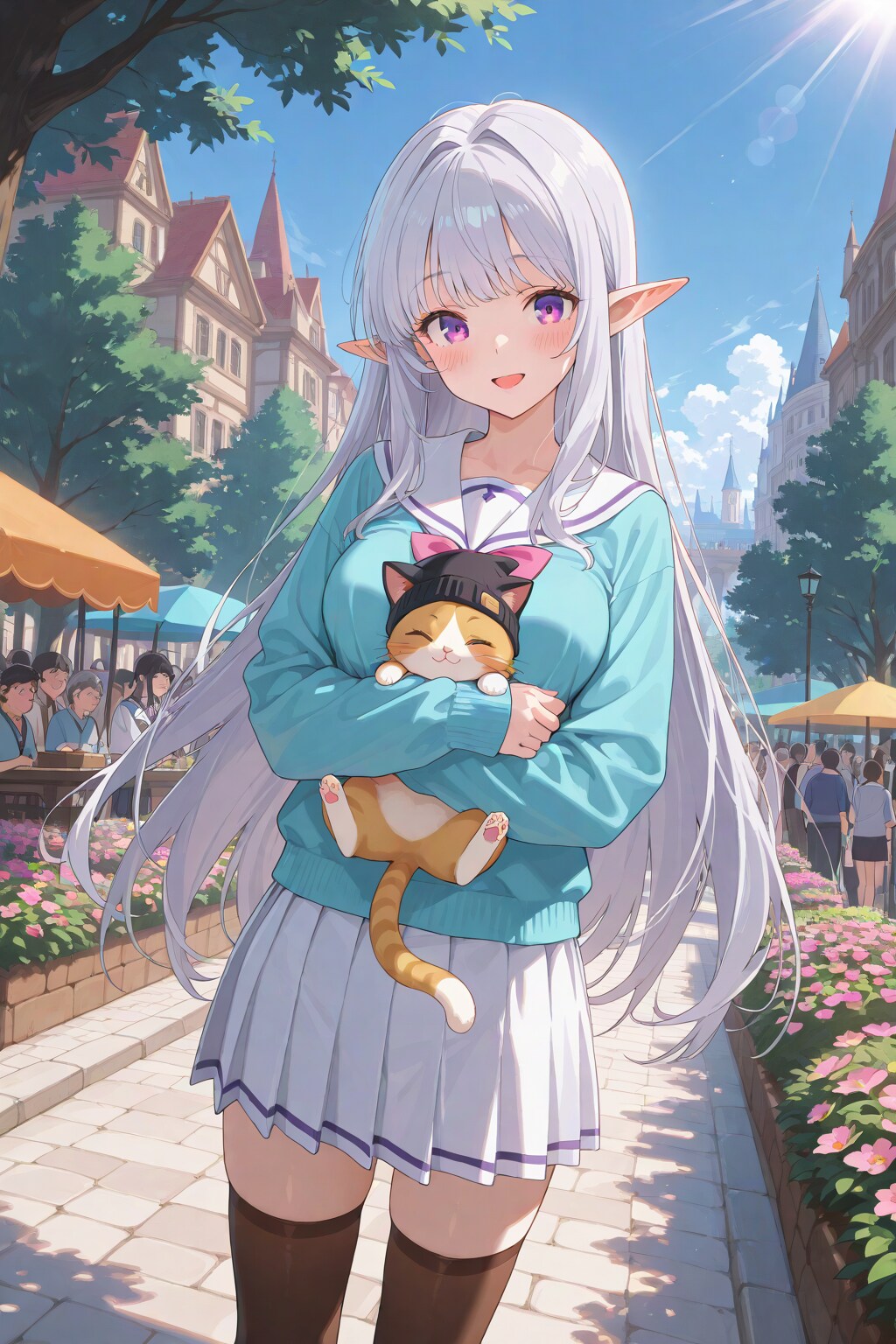 マリーとねこちゃん