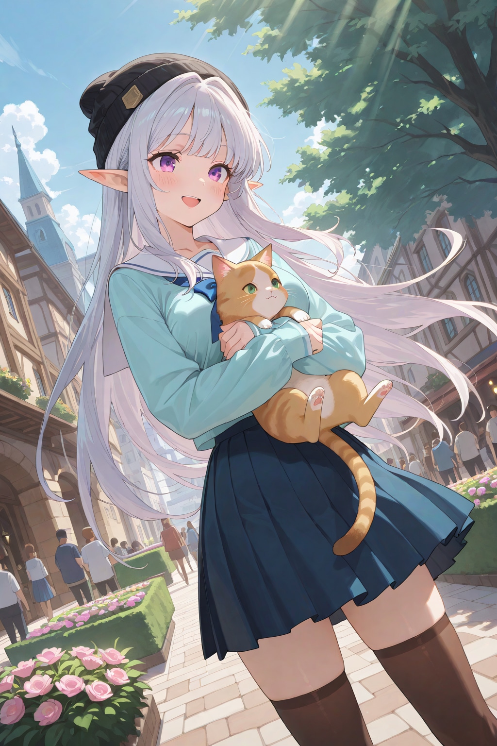 マリーとねこちゃん