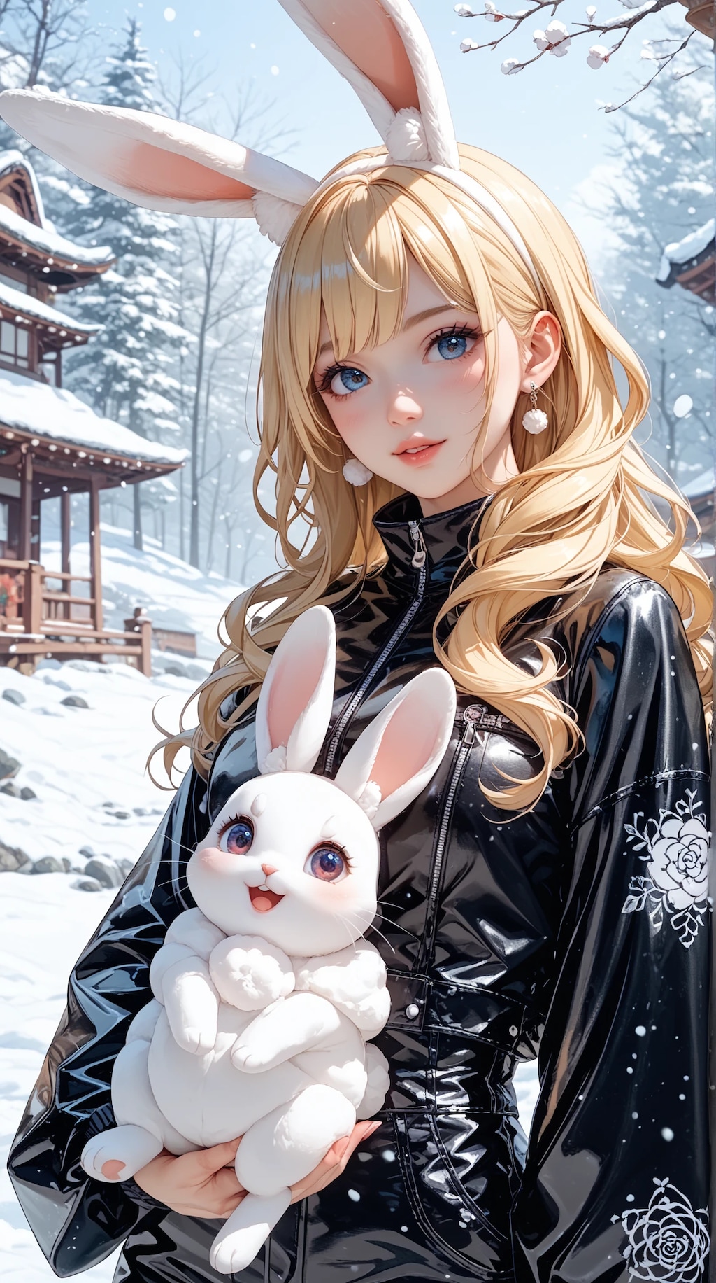 Snow rabbit