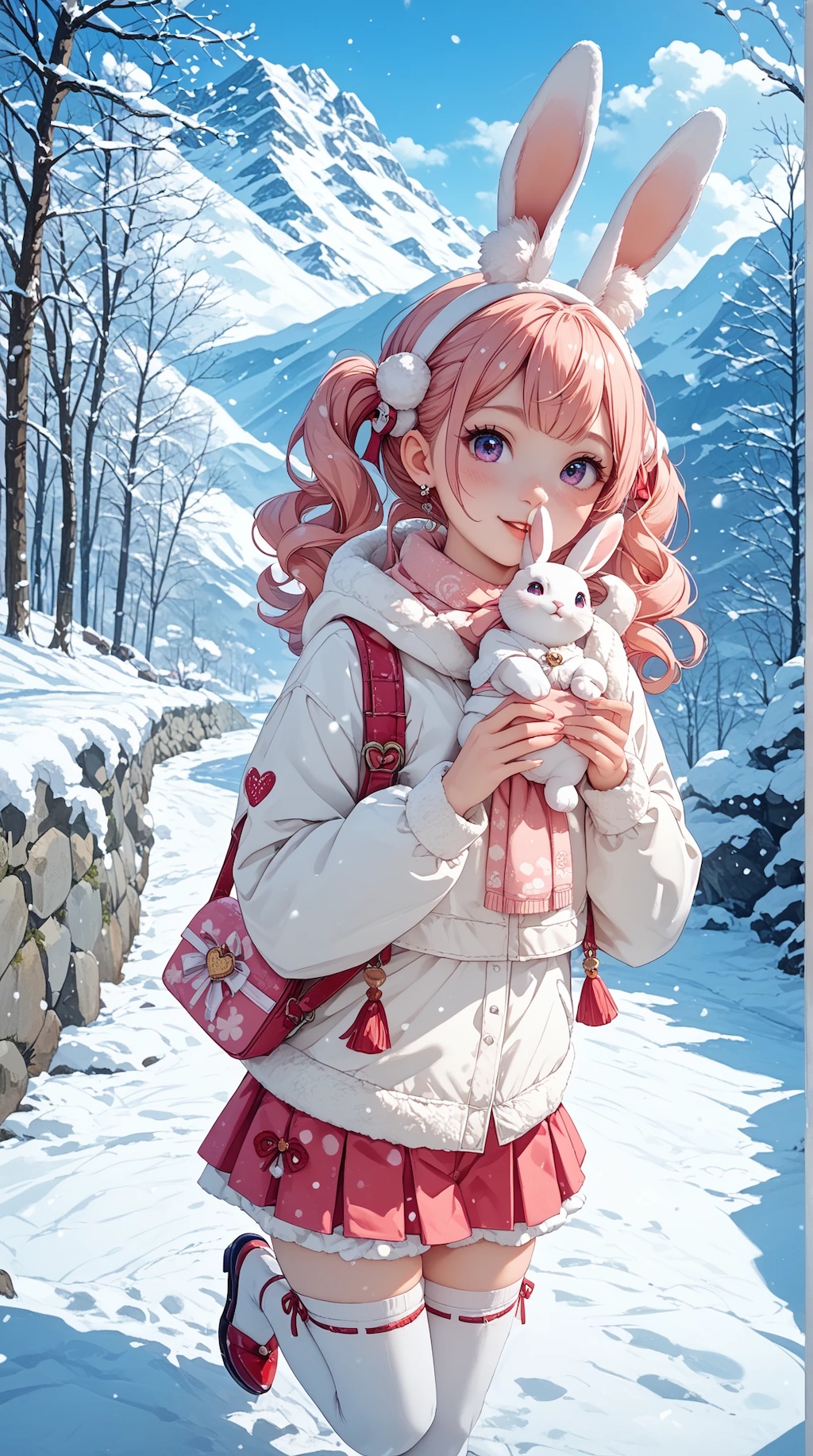 Snow rabbit