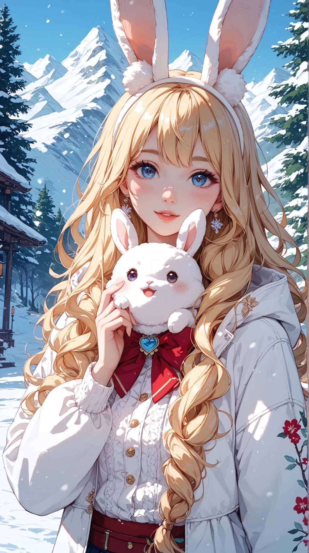 Snow rabbit