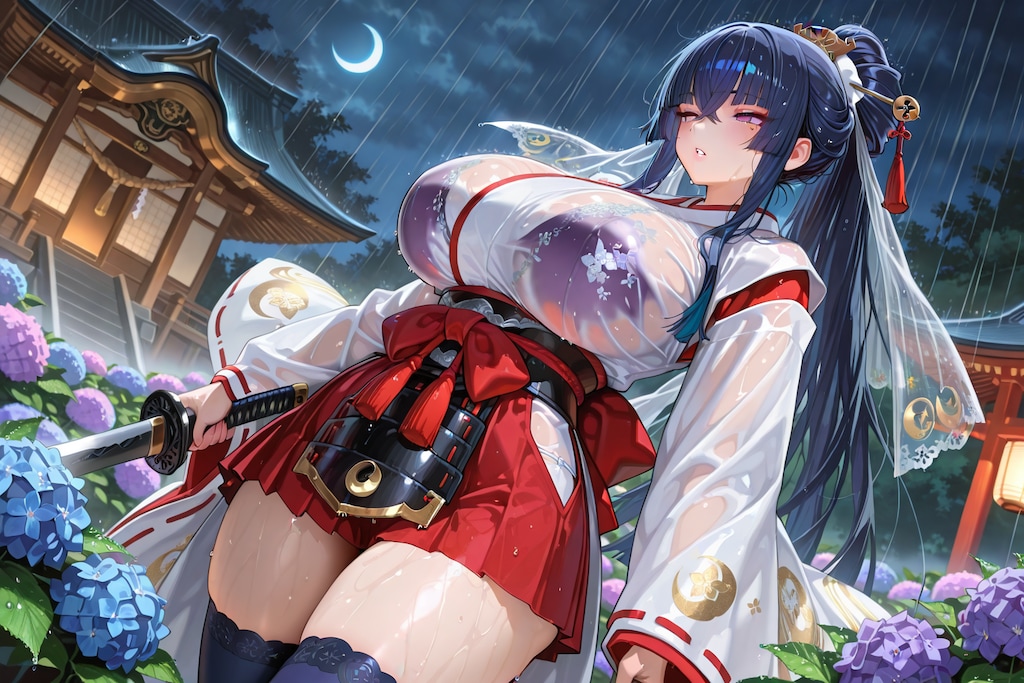 梅雨の巫女