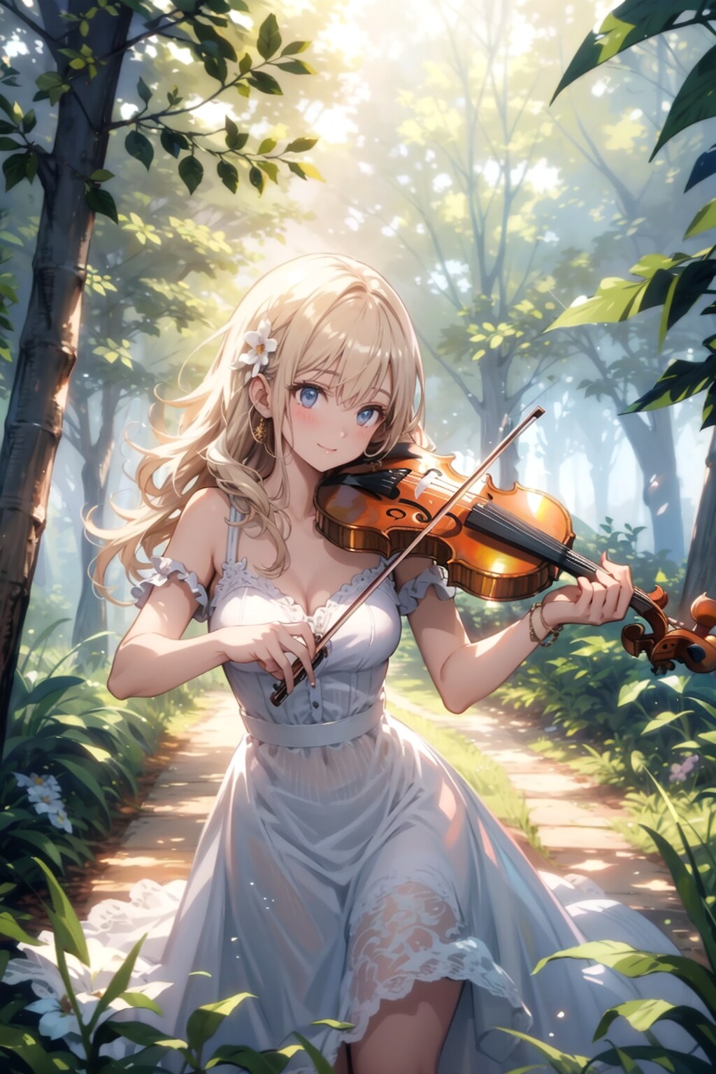 夏の音色【全2枚】 | の人気AIイラスト・グラビア