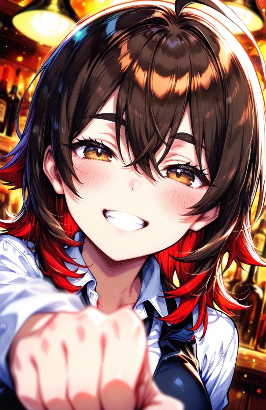 夜、花咲くカウンター