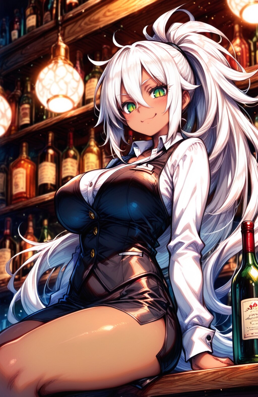 夜、花咲くカウンター