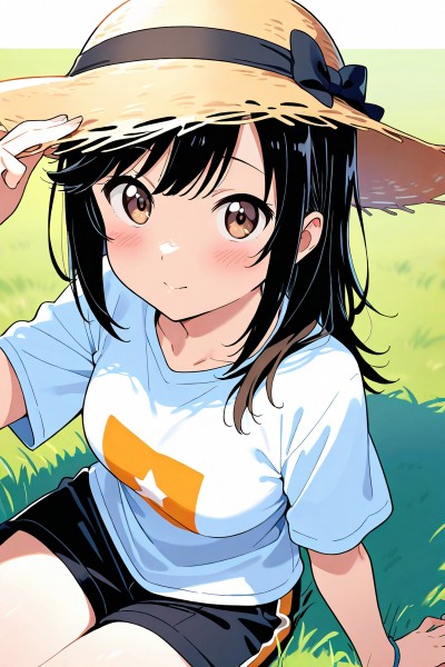 のんのんびより　一条蛍、越谷小鞠イメージほか | の人気AIイラスト・グラビア