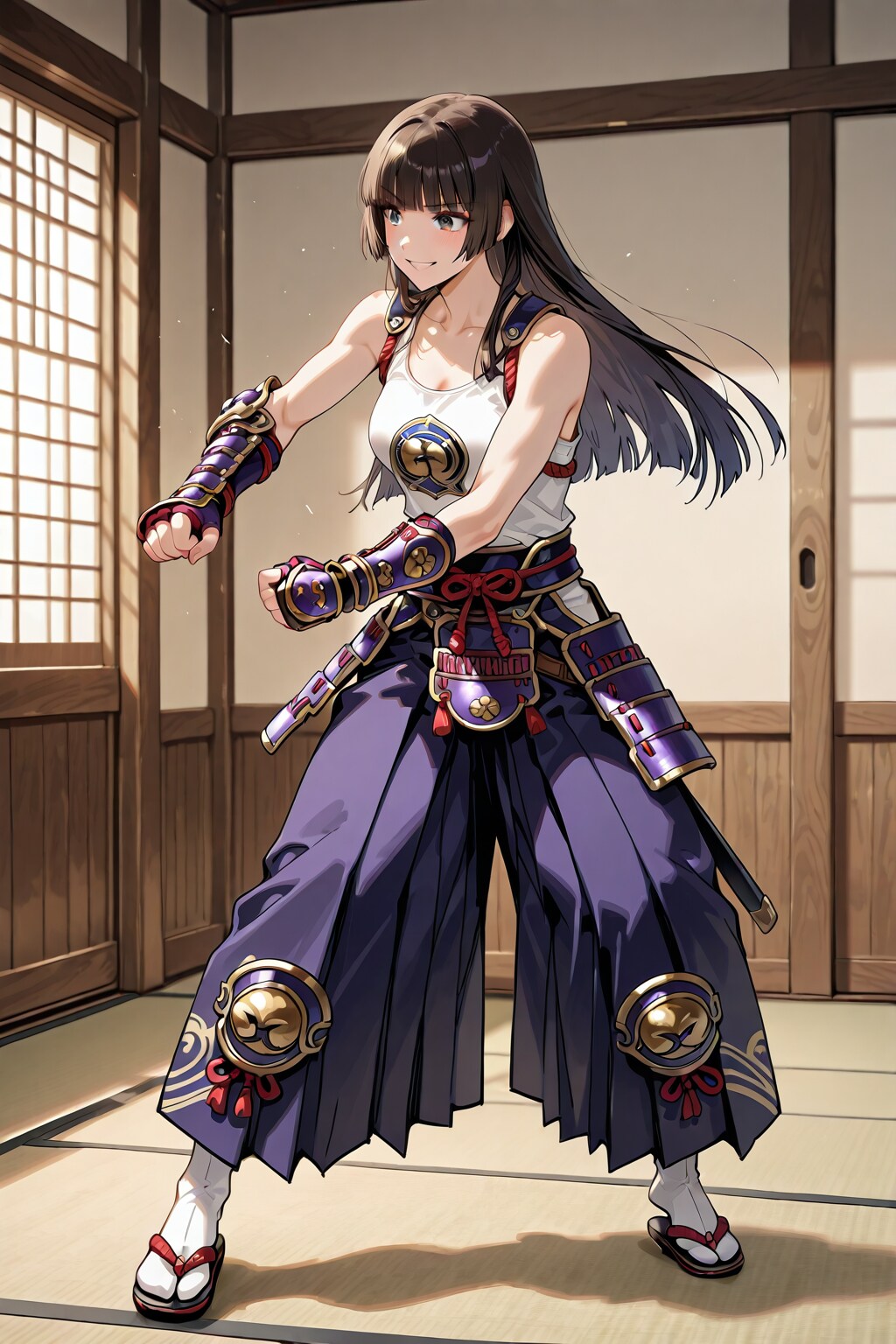 かっこかわいい姫武者細川百合香の城内戦闘
