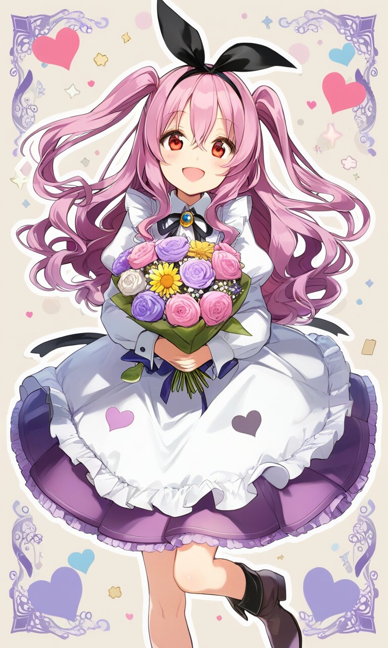 パープルちゃんがやってきた | の人気AIイラスト・グラビア