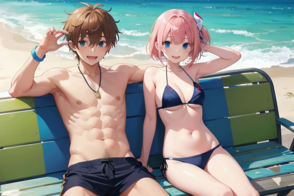 海きれいだね！