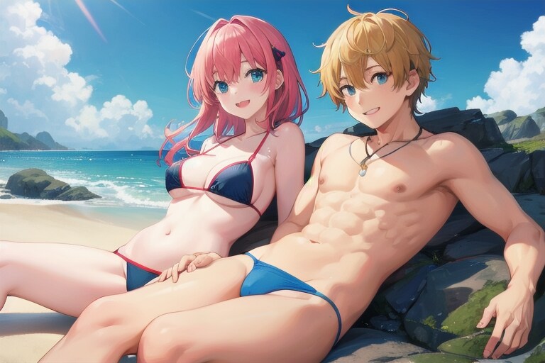 海きれいだね！