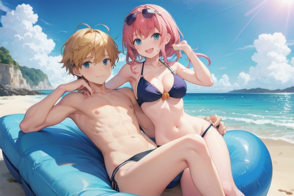 海きれいだね！