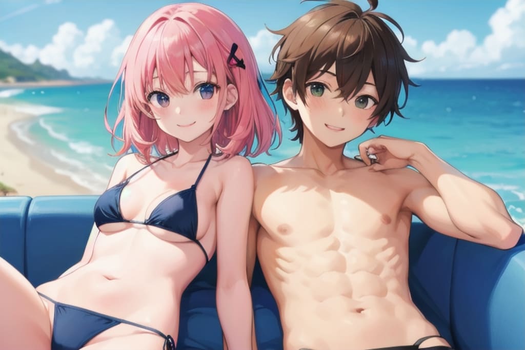海きれいだね！
