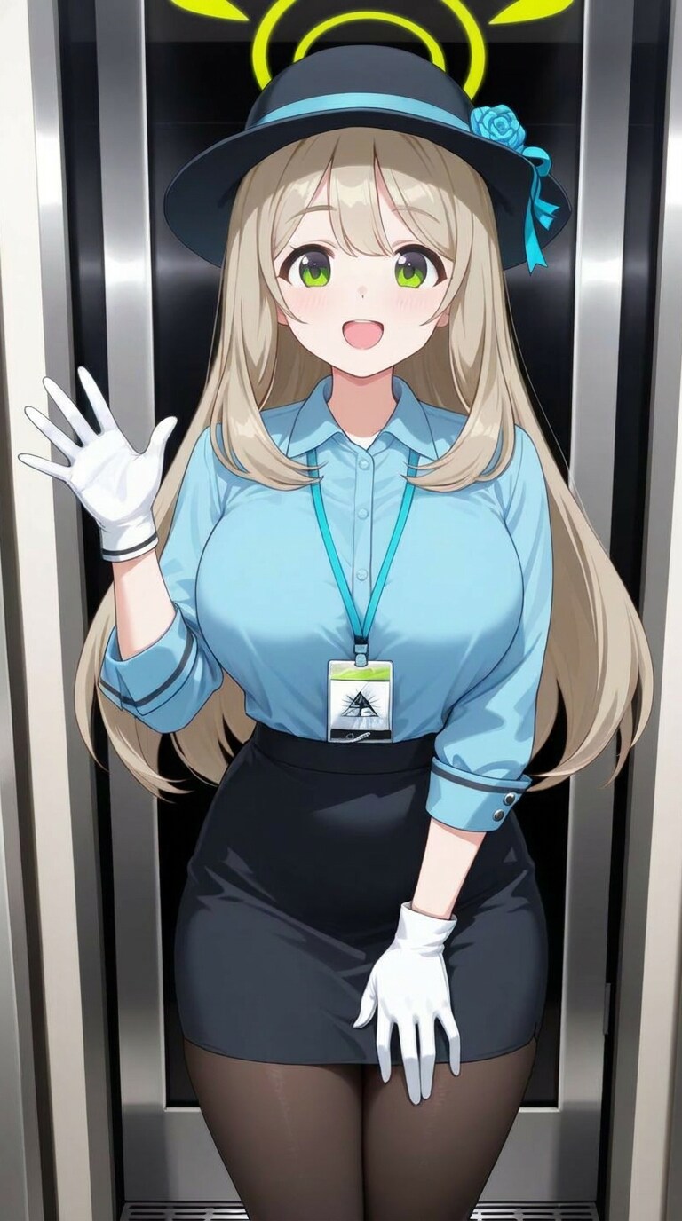 エレベーターガールなノノミ