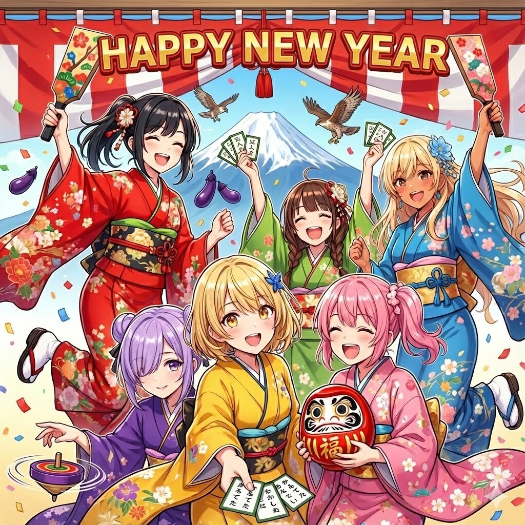 Happy New Year 2026！　今年も宜しくお願いします！