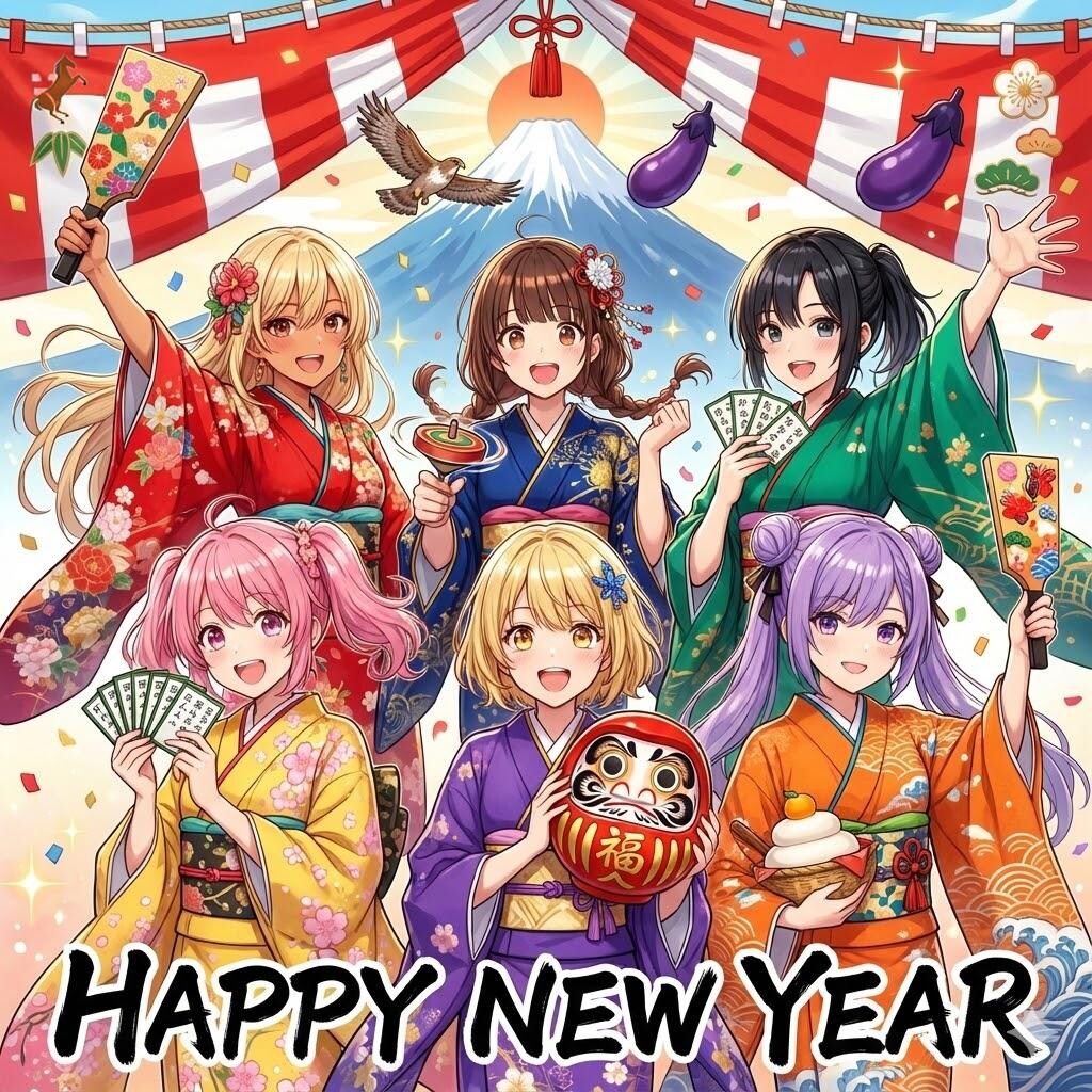 Happy New Year 2026！　今年も宜しくお願いします！