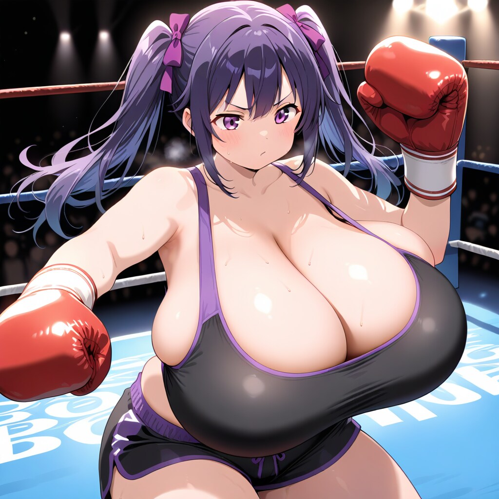 爆乳ボクサーちゃん