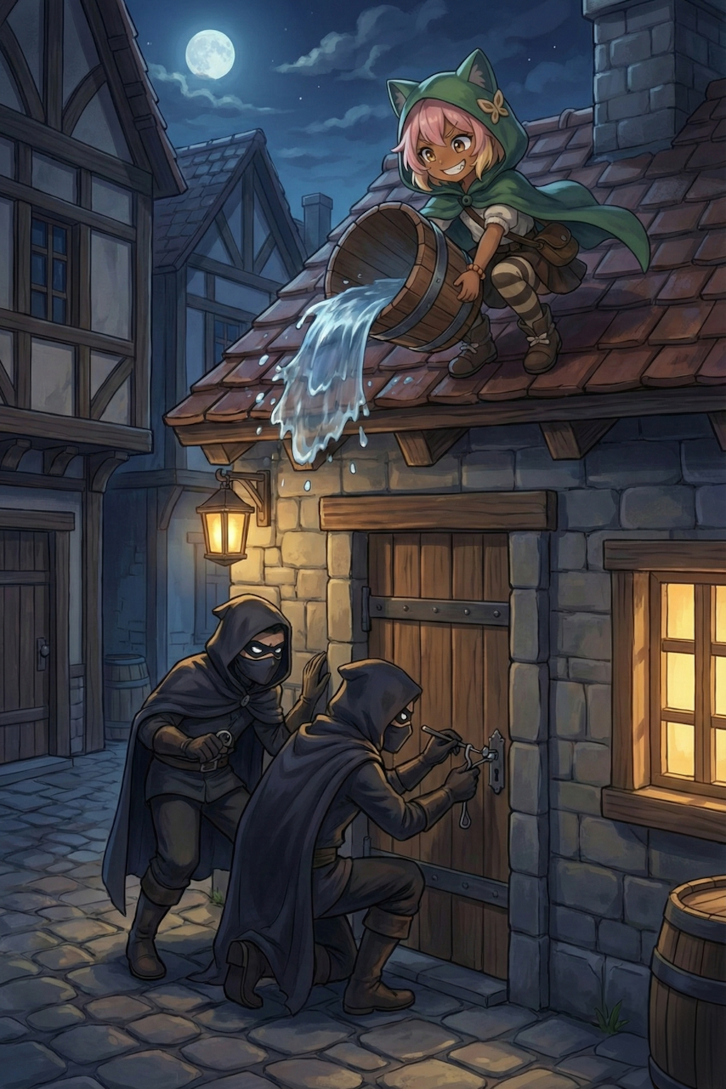 盗っ人の上に忍ぶ者