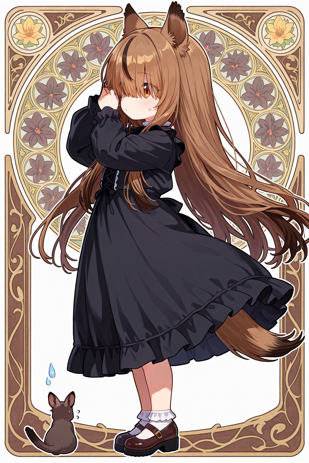 ヨークシャーテリアの女の子