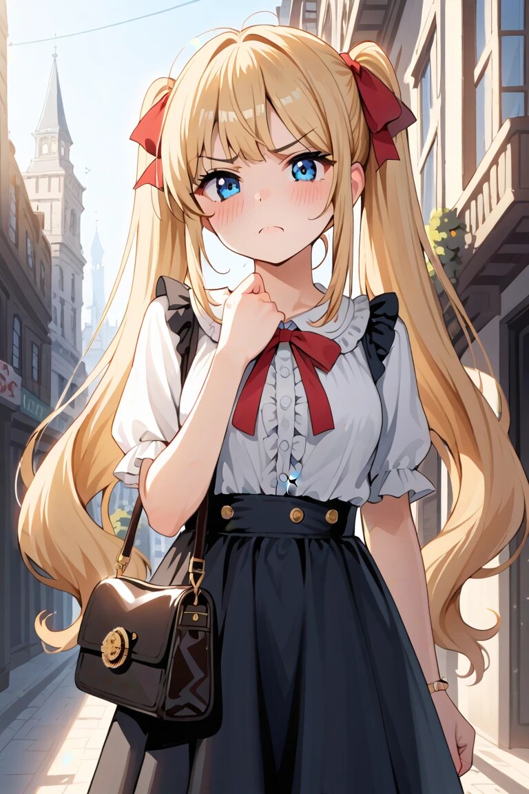 ぷんぷん！ツインテ少女が可愛すぎる✨
