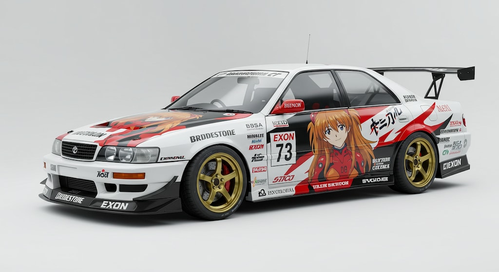 JZX100新世紀エヴァンゲリオン痛車