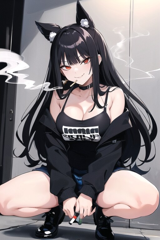 エチかわヤンキー娘 | の人気AIイラスト・グラビア