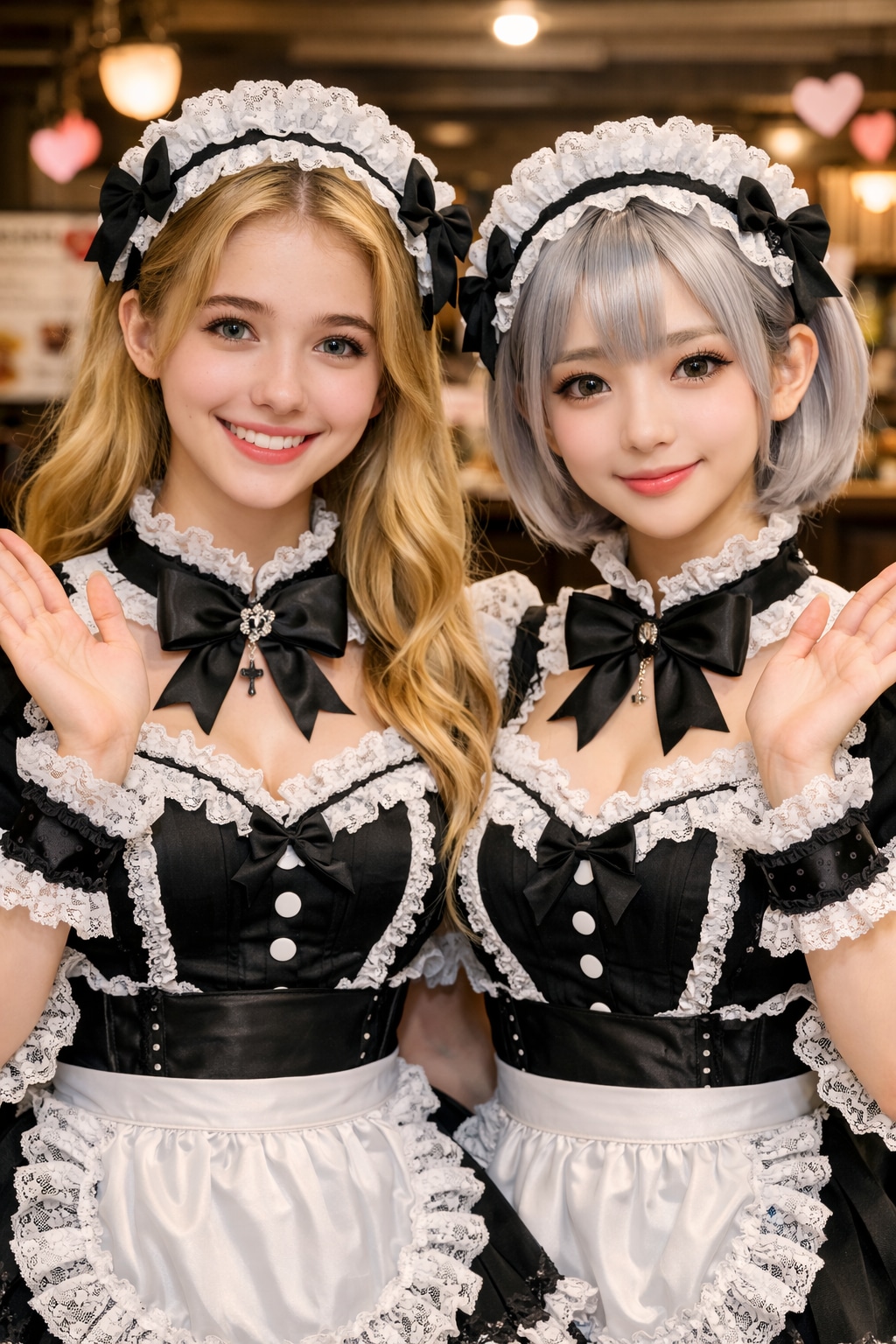 【masamin先輩のまねっこ投稿】チャーミー💛里美ちゃんと一緒💛メイド喫茶
