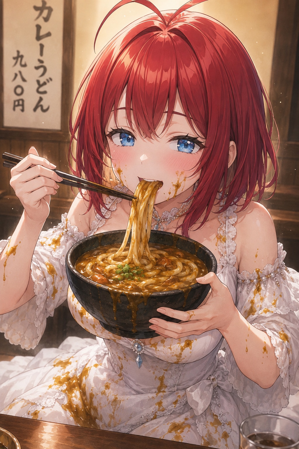 閲覧注意？なカレーうどん
