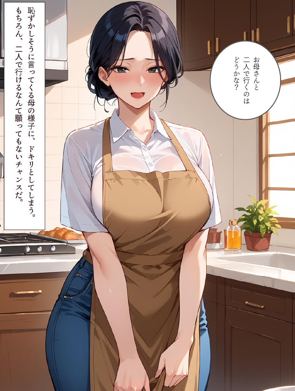 ♨️体験版♨️母と露天風呂付き客室のある温泉宿に行った話 1/3