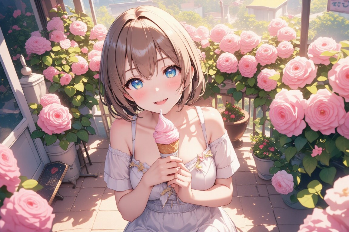 薔薇アイス
