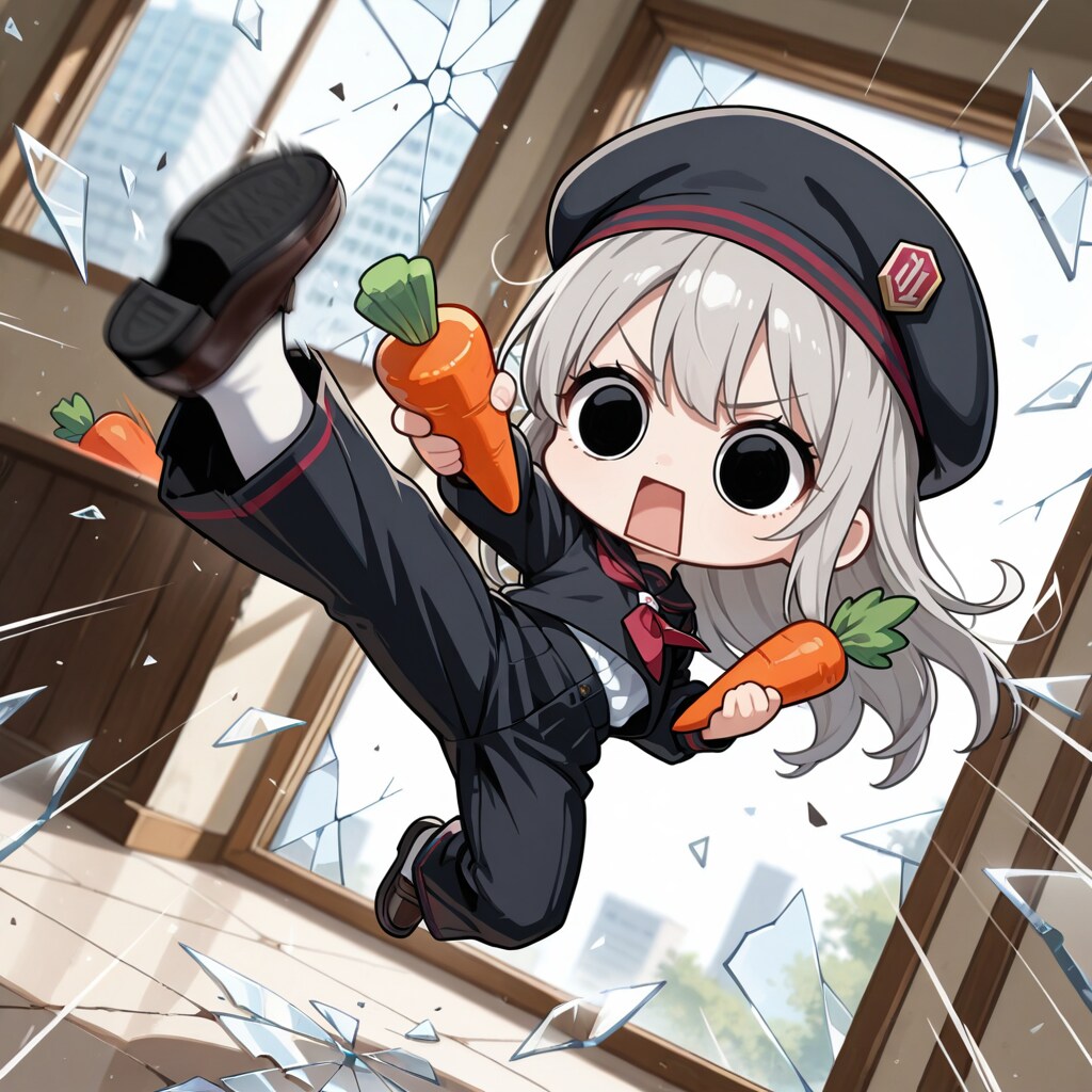 人参を届けに来てしまいよったえらいこっちゃ嬢