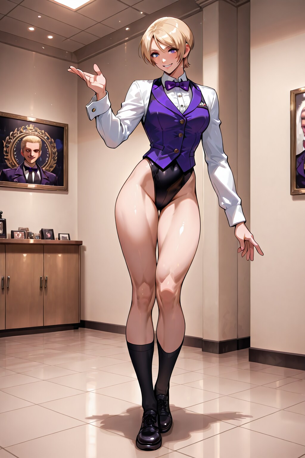 ハイレグバーオーナージャクリーン・ホットローのマンチェスターアートギャラリー