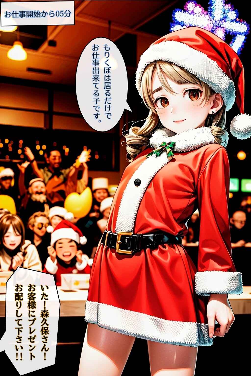 デレマス 森久保乃々 X'masのお仕事
