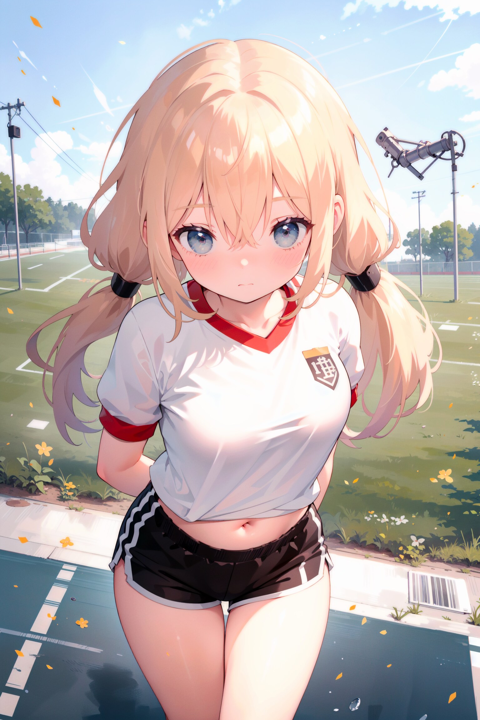 赤面体操服