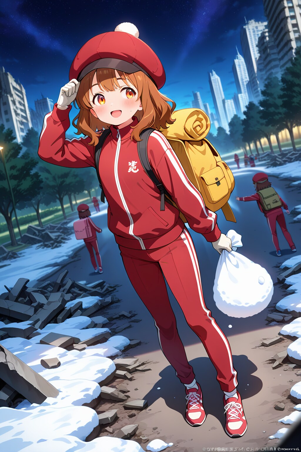 サンタふわ子…？