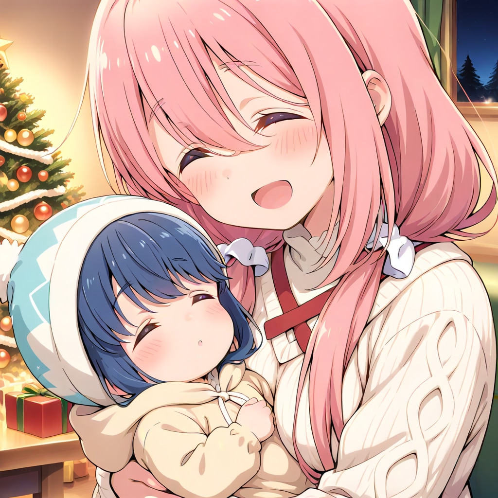 クリスマスごっこ（聖母なでしこと幼子しまりん）