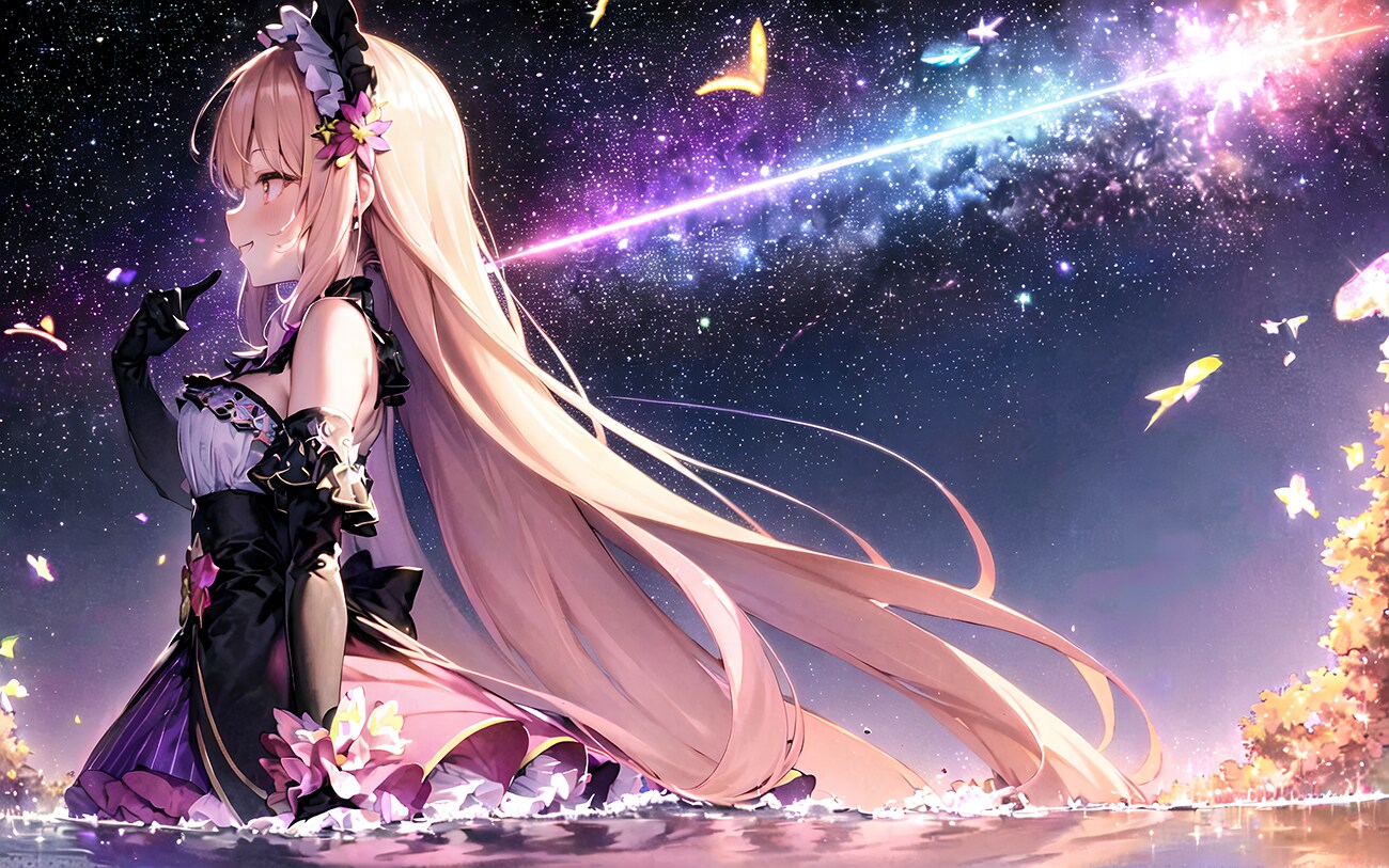 虹彗星と少女