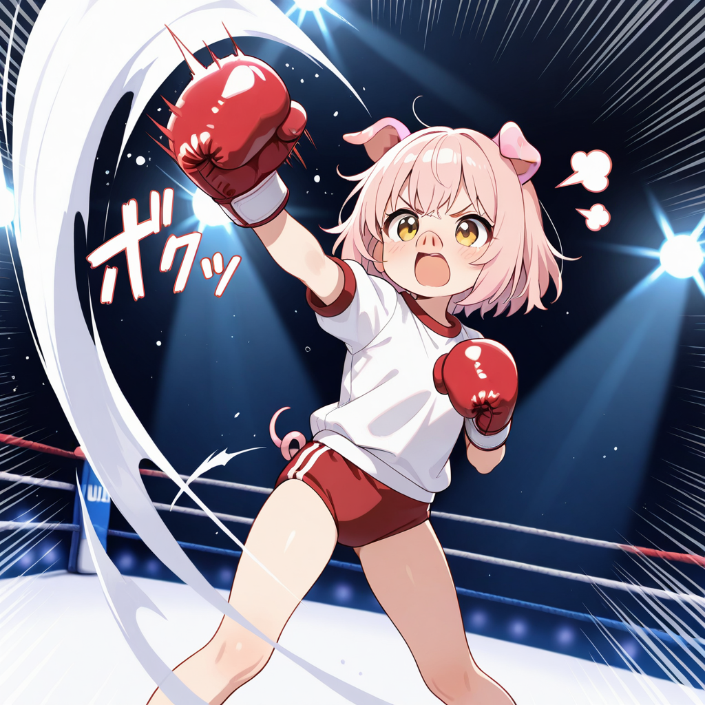 ブタがぶった！！（ぷぷっ🤣）