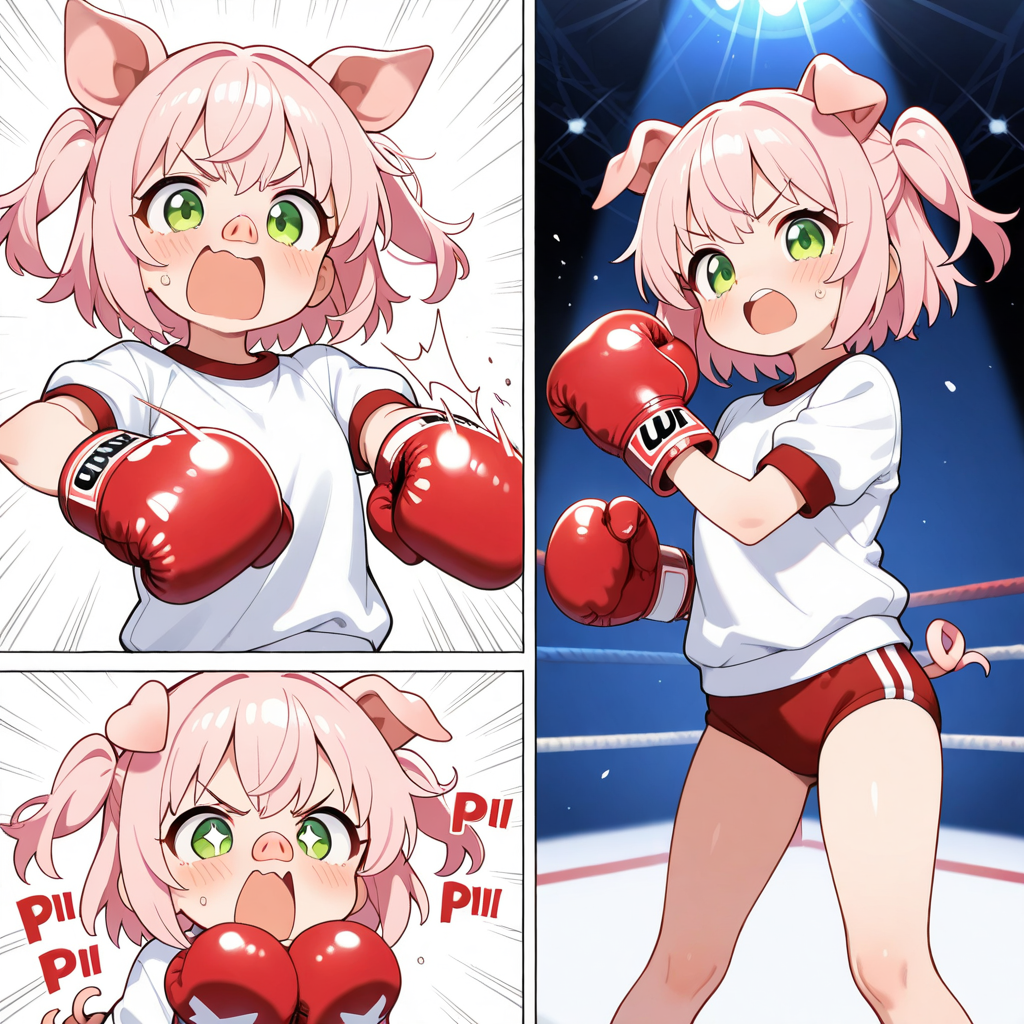 ブタがぶった！！（ぷぷっ🤣）