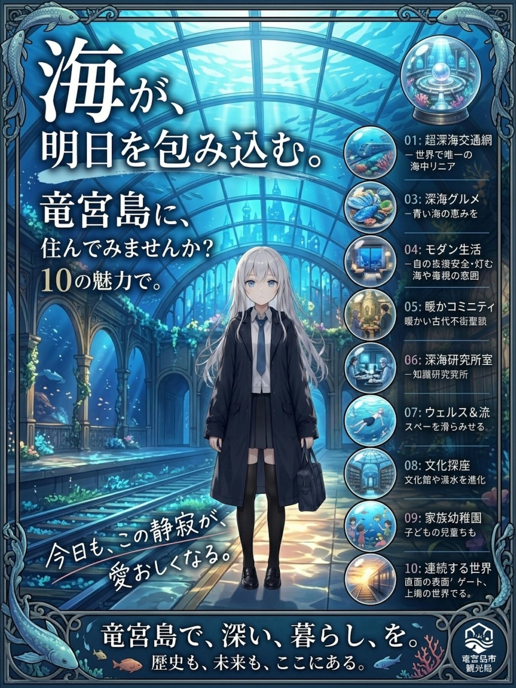 海が、包み込む