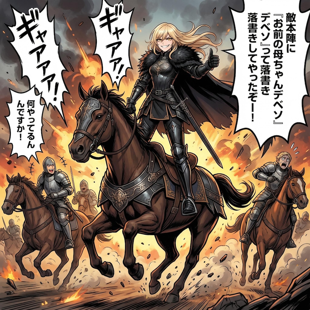 嫌がらせ戦線。(ウィンダー家、ガレマール戦線未公開集)