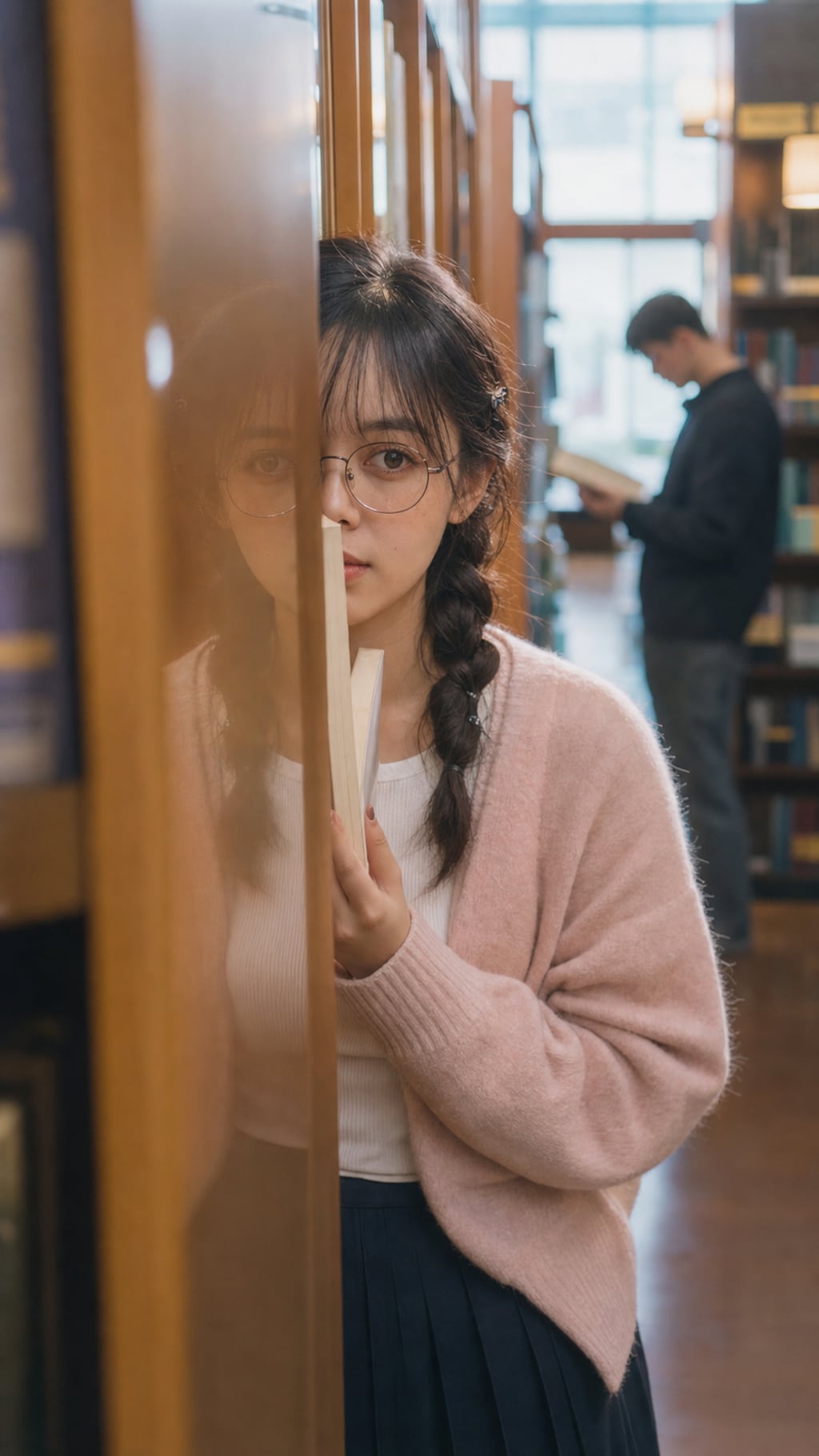 Between the Bookshelves